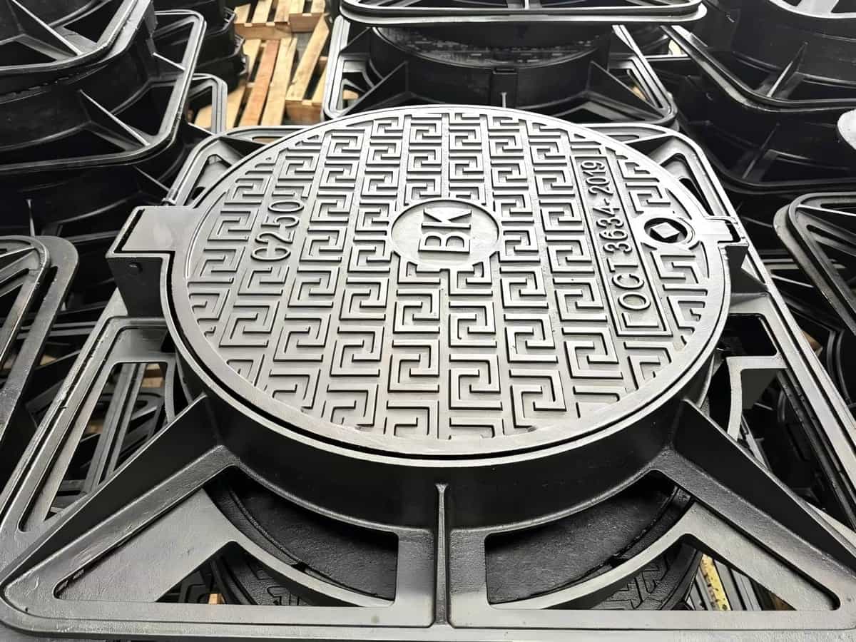 EN124 D400 Heavy Duty Road Manhole Cover