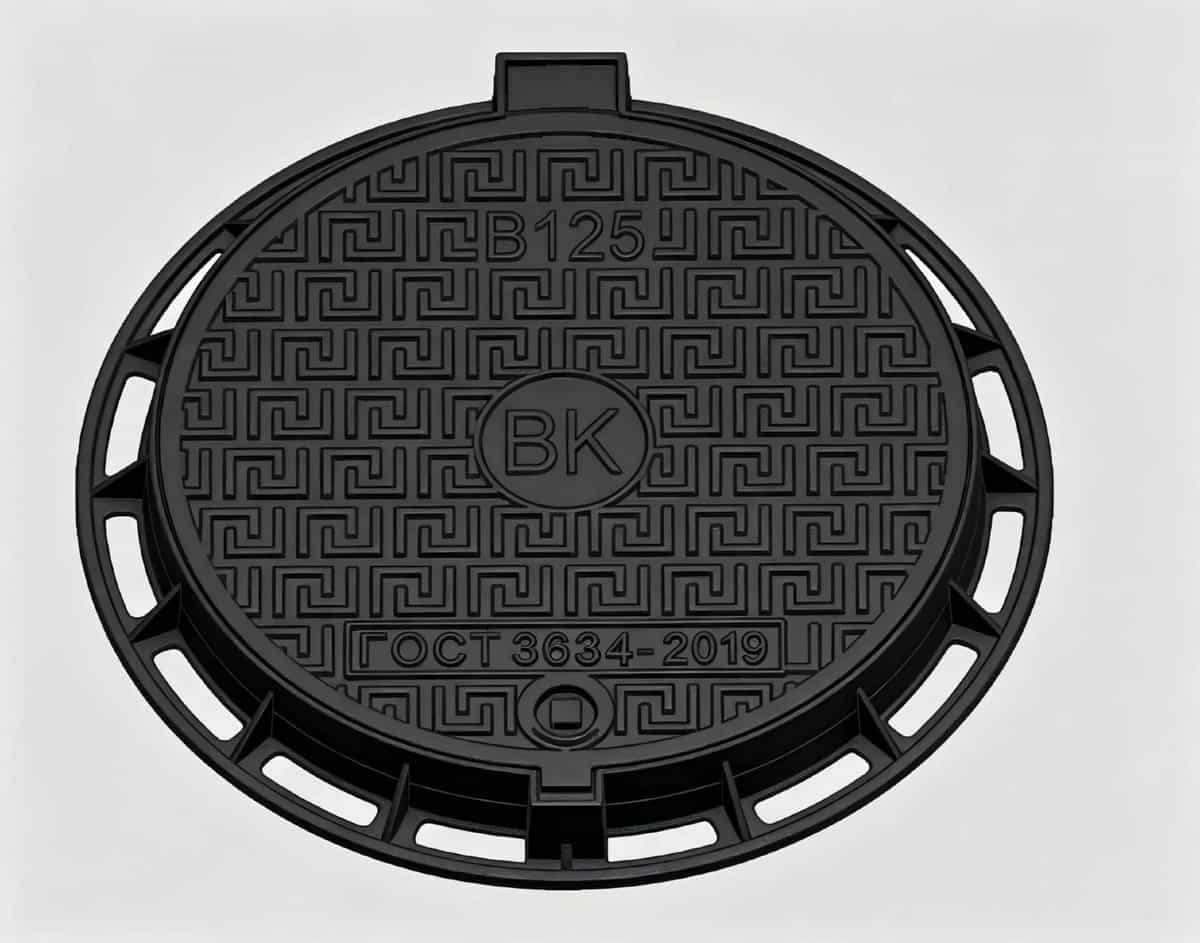 EN124 D400 Manhole Covers for Road Projects