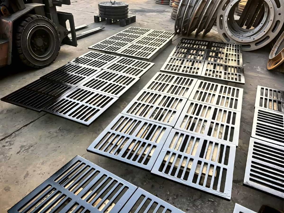 Cast Iron Road Drain Grate