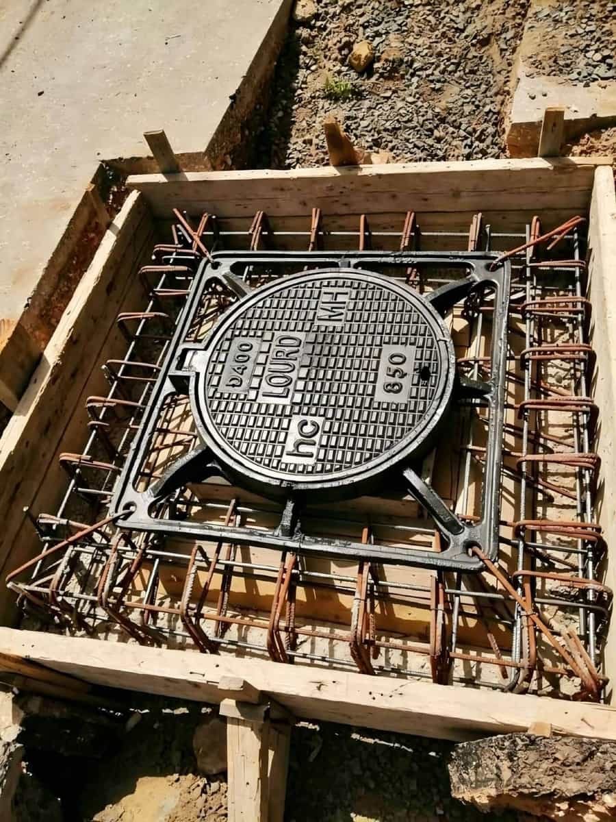 Ductile Iron Manhole Cover and Frame Set